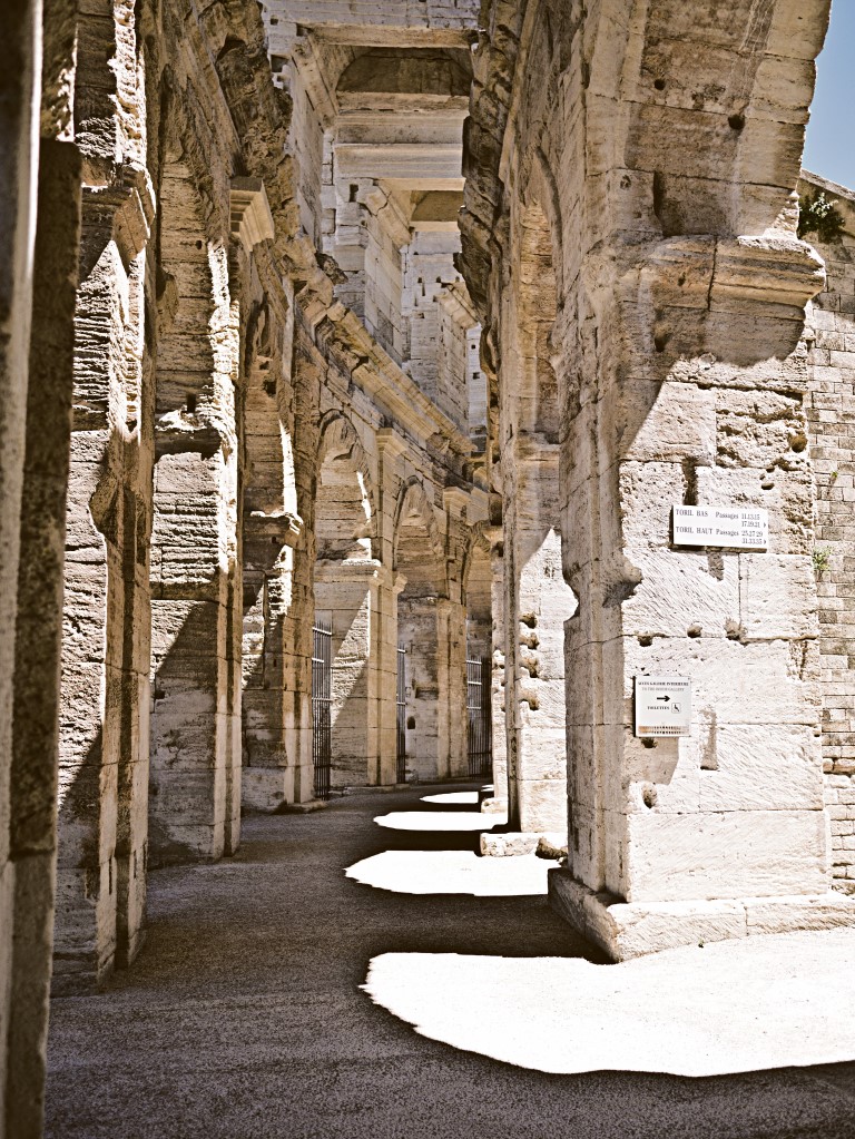 Das Kolosseum von Arles.