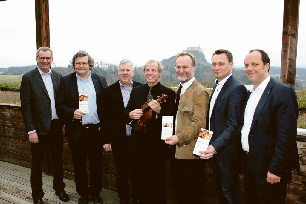 v.l.: Karl Nestelberger, Harald Haslmayr, Gerhard Konrad, Günter Seifert, Helmut Zehetner, Manfred Reisenhofer, Christoph Stark