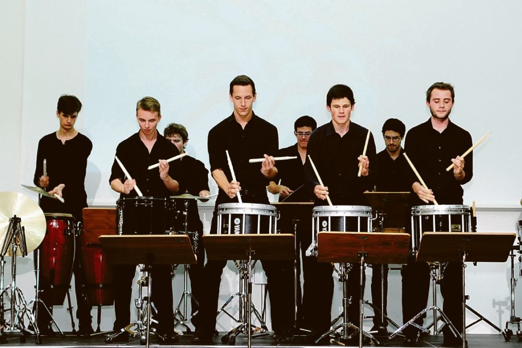 Academy percussion meets identity